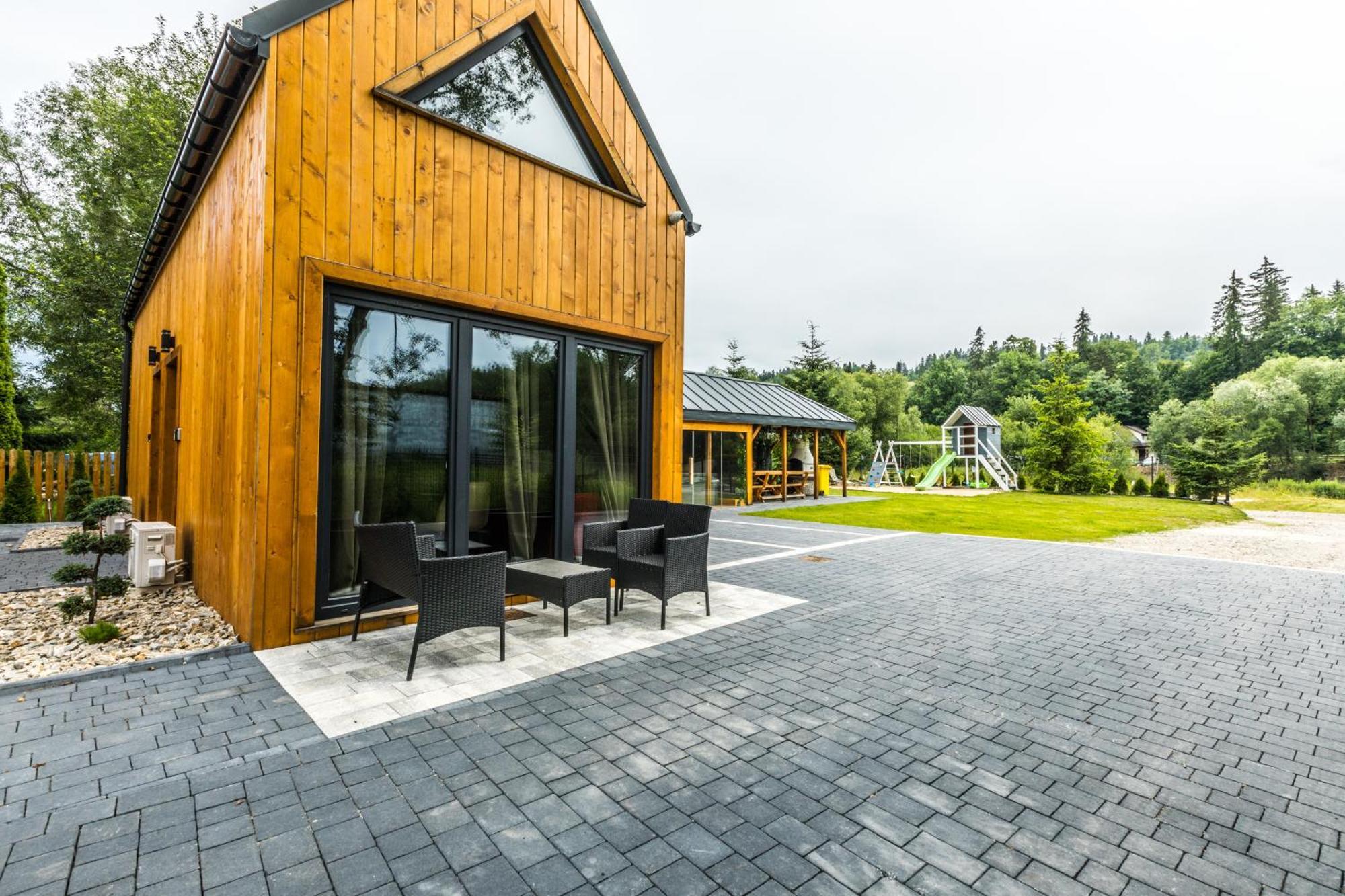 Aparthome Tatra ビャウィ・ドゥナイェツ エクステリア 写真